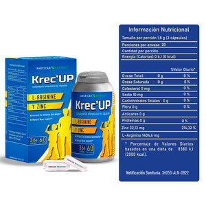 KRECE UP - SUPLEMENTO ALIMENTICIO NATURAL