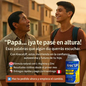 KRECE UP - SUPLEMENTO ALIMENTICIO NATURAL